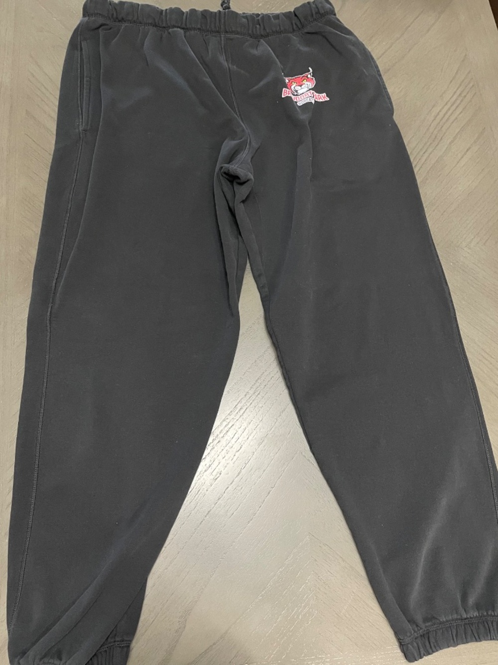 Brevoort Park Bobcats Black Jogger Sweatpants XL